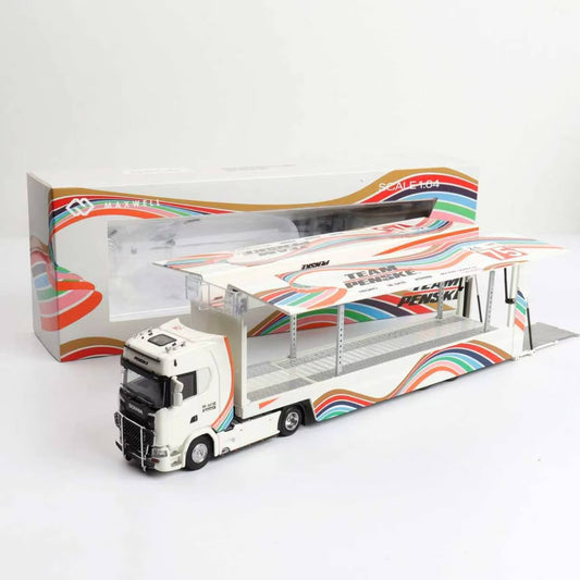 1/64 - S730 V8 transport trailer Team Penske - Kengfai x Maxwell ***Pre Order***