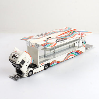 1/64 - S730 V8 transport trailer Team Penske - Kengfai x Maxwell ***Pre Order***