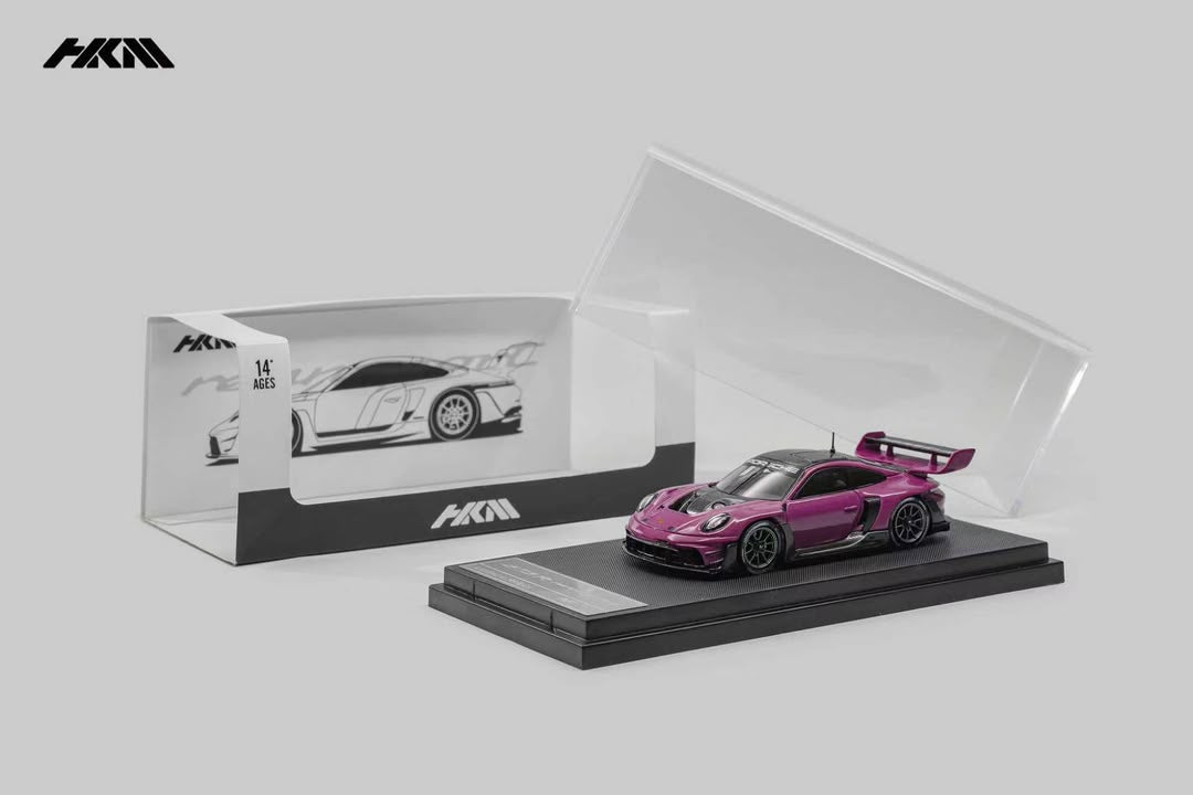 1:64 911 (992) GT3 R Rennsport (6 Colours) -  HKM Premium *** Pre Order ***