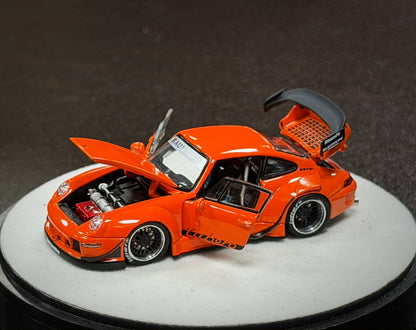 1/64 RWB 993 Thermal Orange - PGM Models - PGM-640315 - 2 options. *** Pre Order ***