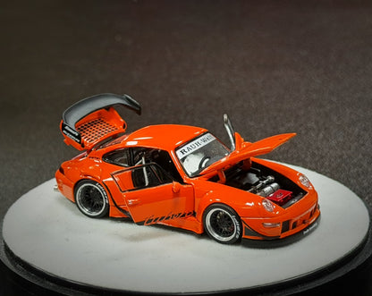 1/64 RWB 993 Thermal Orange - PGM Models - PGM-640315 - 2 options. *** Pre Order ***