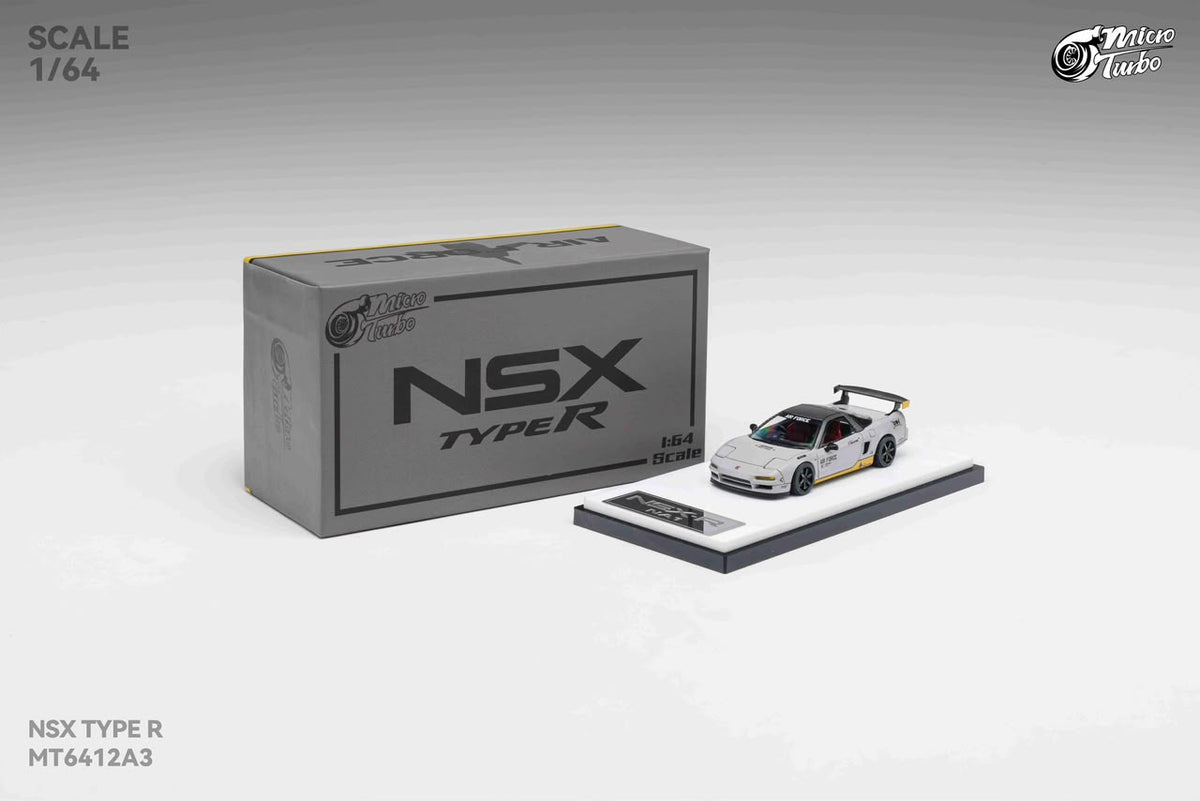 1/64 NSX Mk1 NA1 NSX-R Air Force Gray Livery  - Micro Turbo - MT6412A3 *** Pre Order ***
