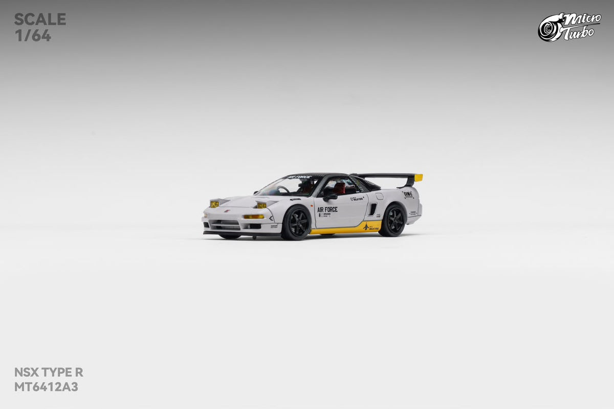 1/64 NSX Mk1 NA1 NSX-R Air Force Gray Livery  - Micro Turbo - MT6412A3 *** Pre Order ***