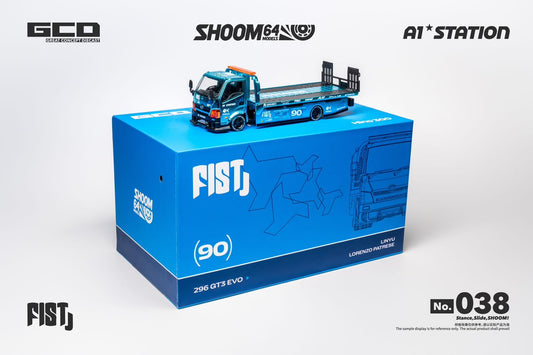 1/64 FOSHAN APAXPO - FIST x GDC x A1 Station x Shoom64 Hino 300 modified flatbed trailer - 2026 Auto Passion Alliance (APAxpo) - Shoom64 -   ***coming soon***