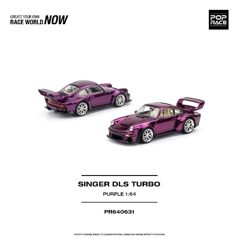 1/64 Singer DLS Turbo, purple - Poprace - PR640631 *** Pre order ***