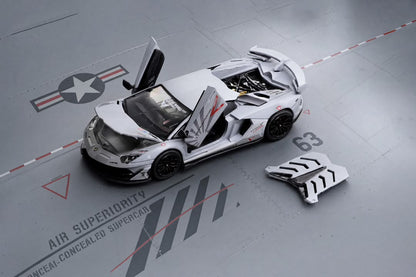 1/64 Lamborghini Battle Gray - Fei xiang FX ***Pre Order***