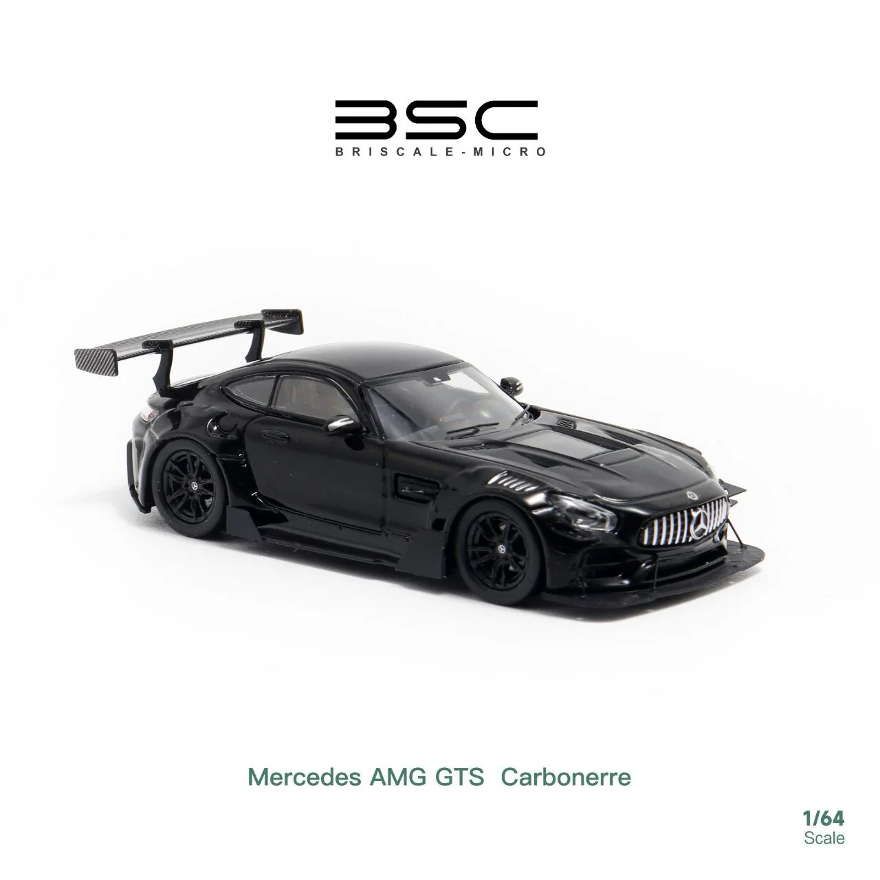1/64 - Mercedes-Benz AMG GTS Carbonerre - BSC Models - 2 colour options