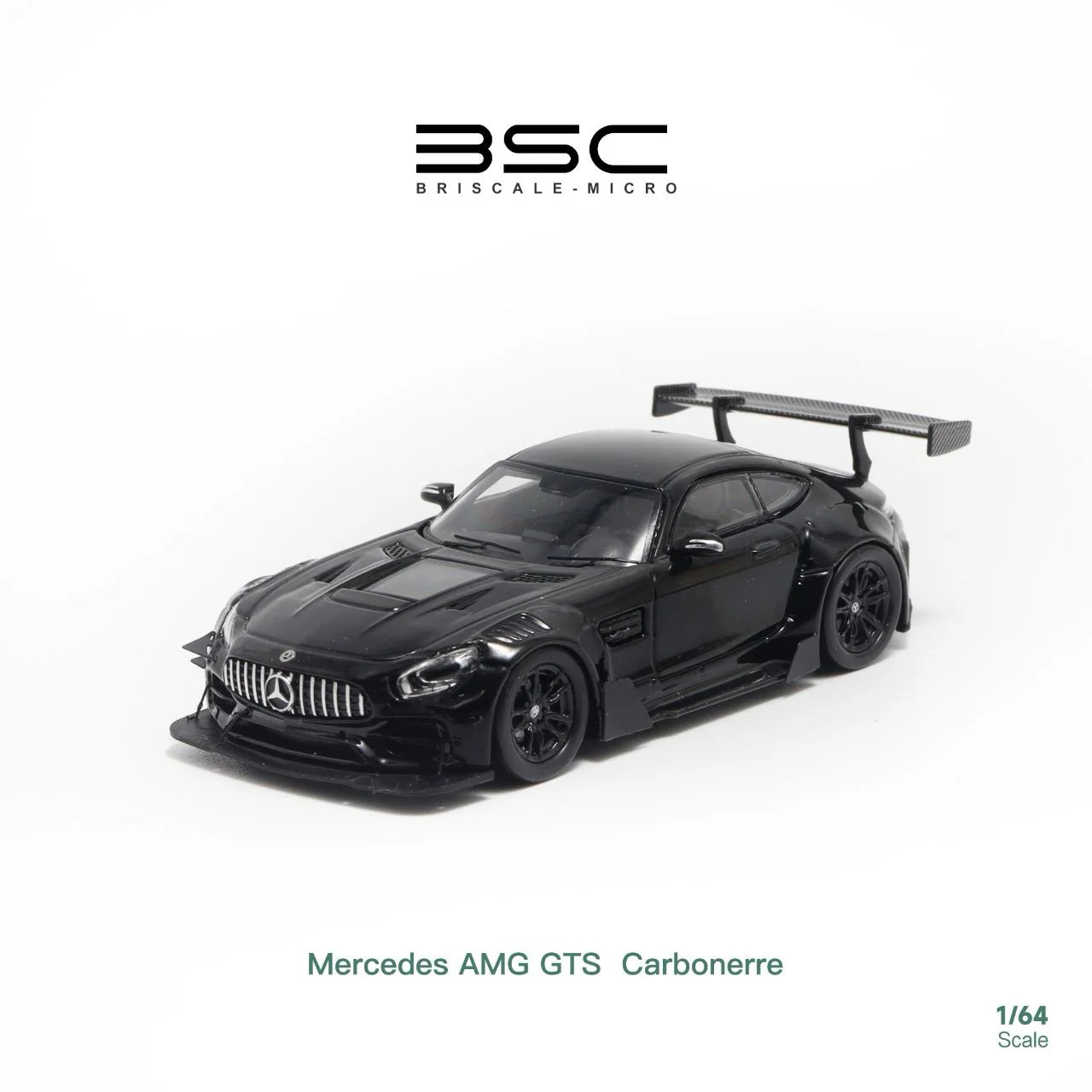 1/64 - Mercedes-Benz AMG GTS Carbonerre - BSC Models - 2 colour options