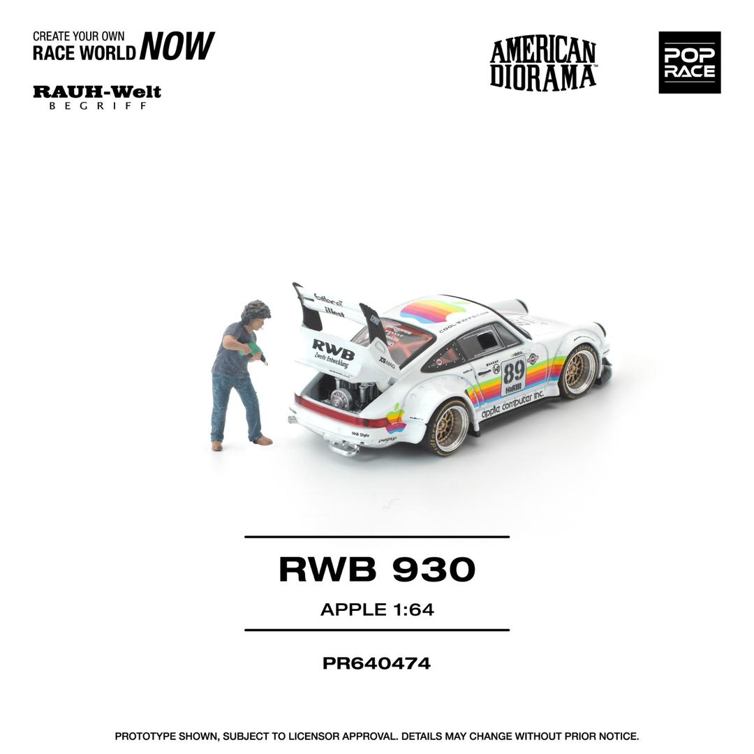 1/64 RWB 930 APPLE WITH FIGURE - Pop Race - PR640474
