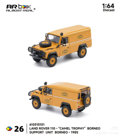 1/64  Borneo Support Vehicle Land Rover 110 "Camel Trophy" - AR Box - 610315101