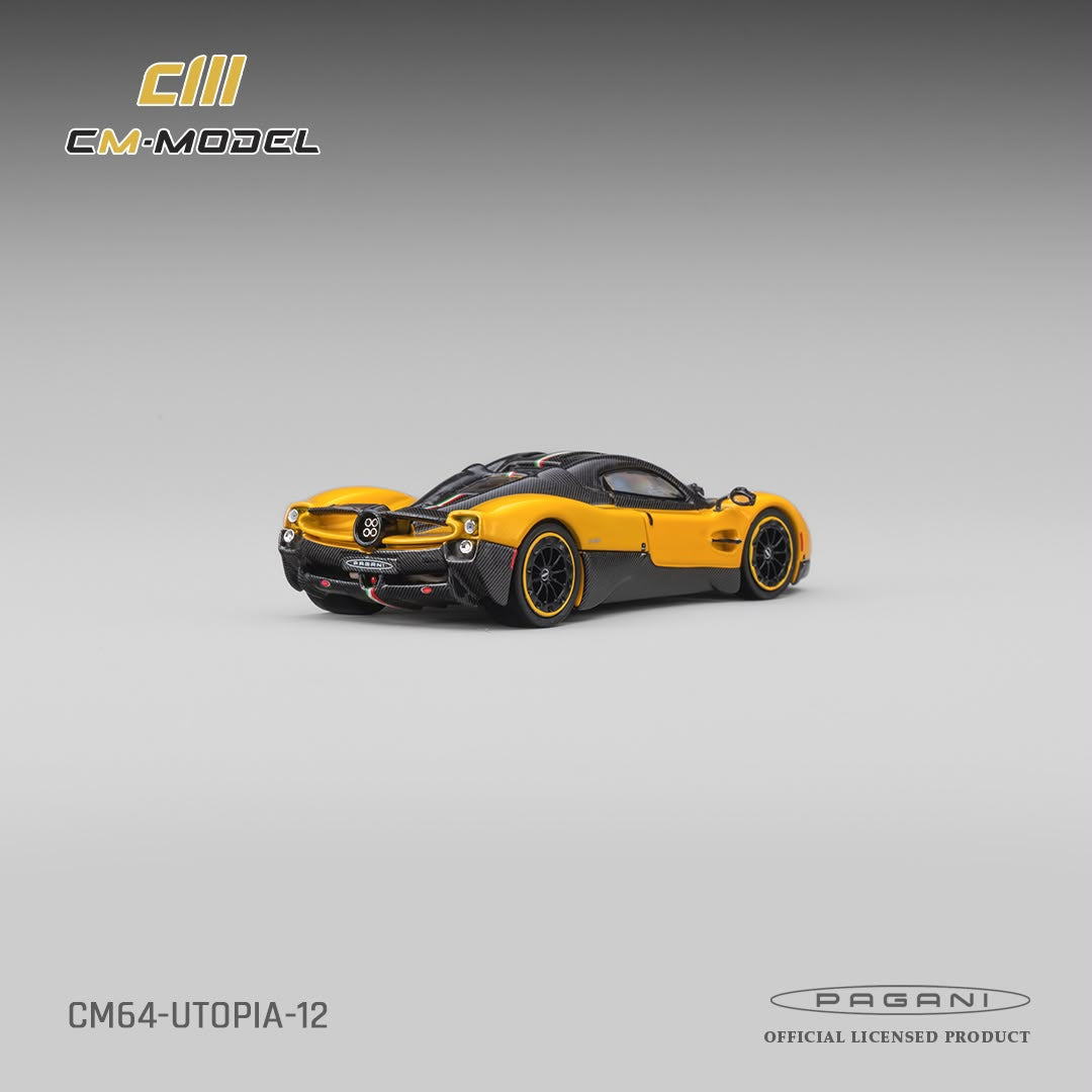1/64 Pagani Utopia Geneva yellow Giallo Ginevra Yellow - CM Models - CM64-Utopia-12
