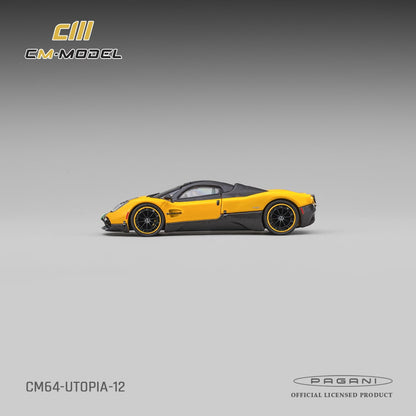 1/64 Pagani Utopia Geneva yellow Giallo Ginevra Yellow - CM Models - CM64-Utopia-12