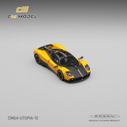 1/64 Pagani Utopia Geneva yellow Giallo Ginevra Yellow - CM Models - CM64-Utopia-12