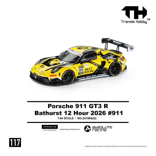 1/64 Porsche 911 GT3 R Bathurst 12 Hours 2026 - Trends Hobby - 241084(G) 117