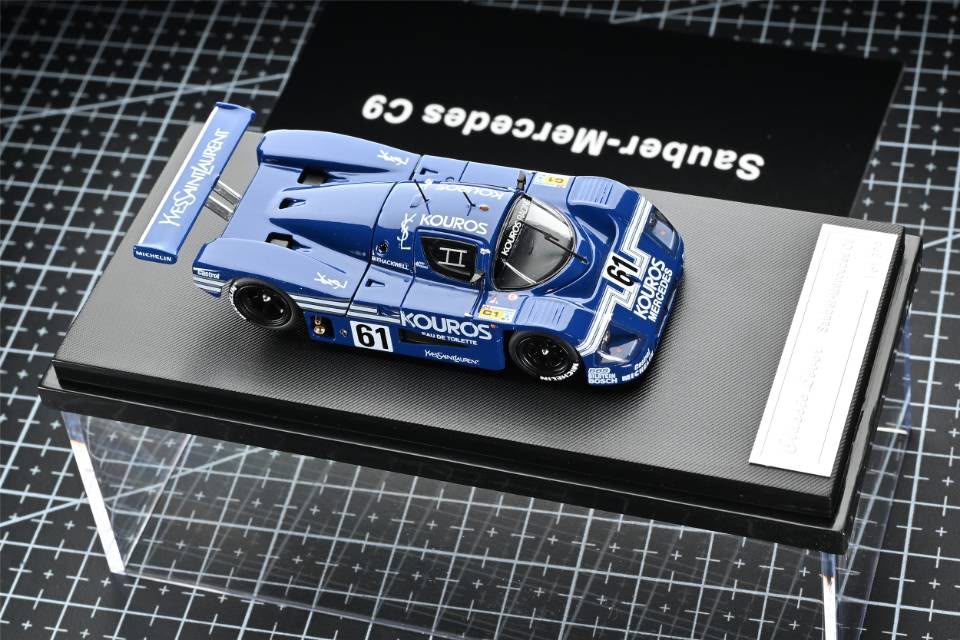 1/64 - Sauber-Mercedes C9 Le Mans - Classic Lover - Kouros Racing #61