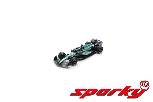 1/64 - Aston Martin Aramco F1 Team AMR24 No.18 2024 Lance Stroll - Spark - Y381