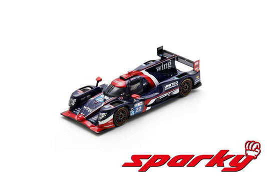 1/64 - Oreca 07 - Gibson No.22 UNITED AUTOSPORTS Winner LMP2 class Le Mans 24H 2024 O. Jarvis - B. Garg - N. Siegel - Spark - Y398