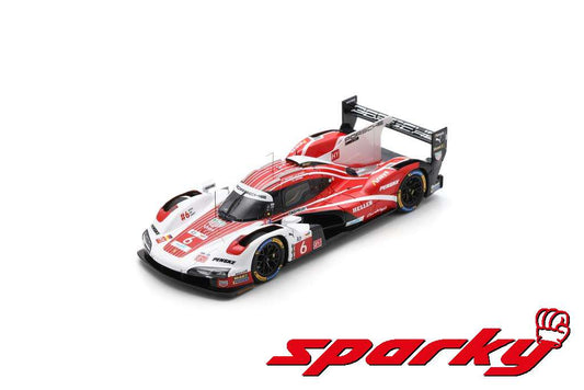 1/64 - Porsche 963 No.6 PORSCHE PENSKE MOTORSPORT 4th Le Mans 24H 2024 K. Estre - A. Lotterer - L. Vanthoor - Spark - Y405