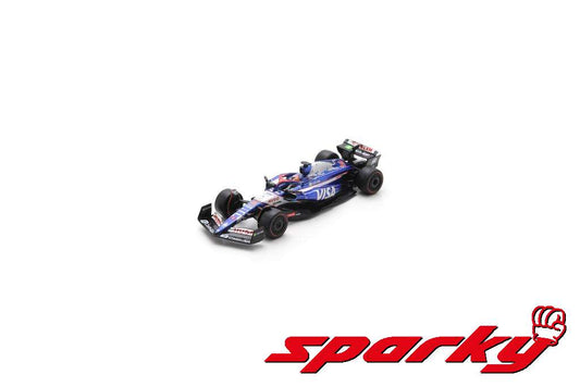 1/64 - Visa Cash App RB Formula One Team VCARB 01 No.30 9th US GP 2024 Liam Lawson (LL's First F1 Debut)- Spark - Y408