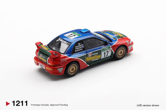 1/64 - Subaru Impreza WRC98 #17 2000 Rally New Zealand  - MiniGT - MGT01211