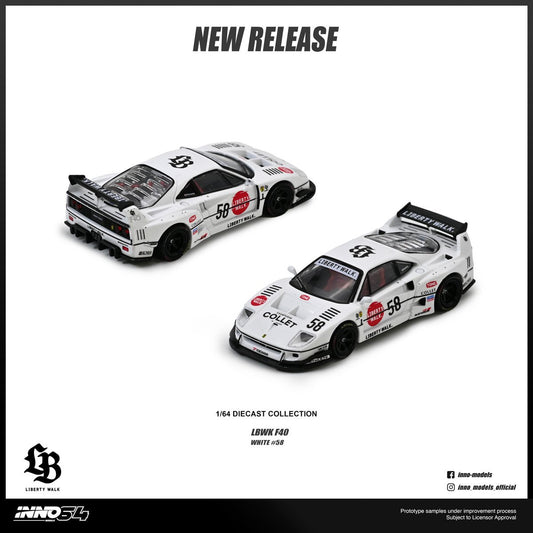 1/64 LBWK F40 COLLET - Inno64 - IN64-LBWKF40-COLLET