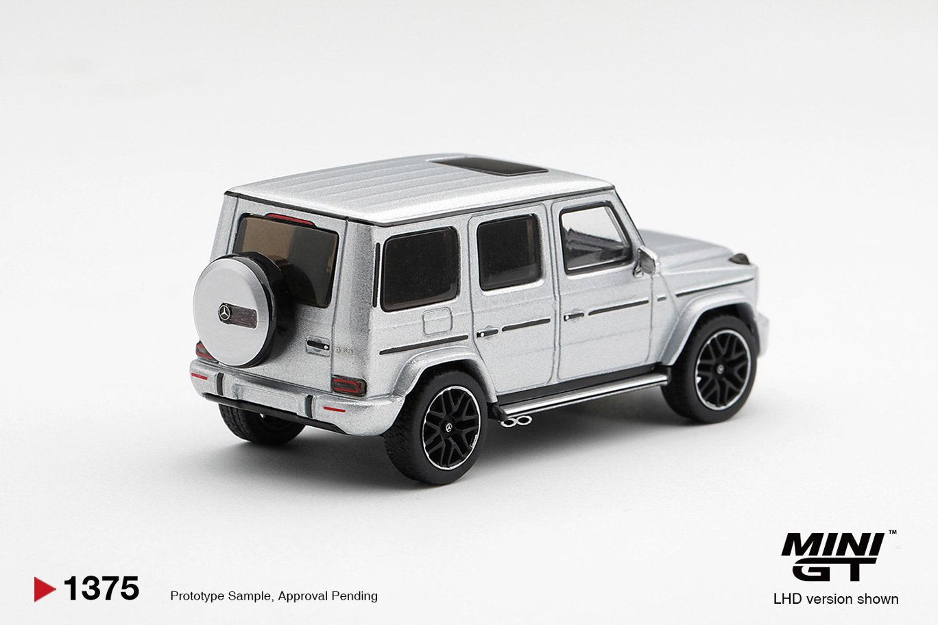 1/64 Mercedes-AMG G 63 Silver Metallic - Mini GT - MGT01375