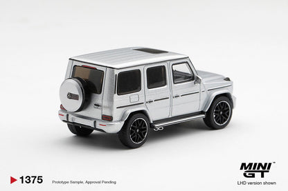 1/64 Mercedes-AMG G 63 Silver Metallic - Mini GT - MGT01375