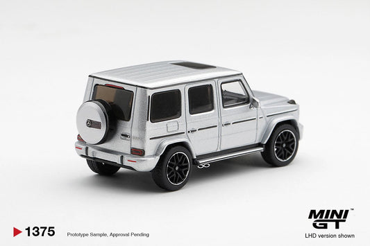 1/64 Mercedes-AMG G 63 Silver Metallic - Mini GT - MGT01375