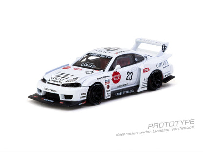 1/64 LB-Super Silhouette Nissan SILVIA (S15) Drift 2025 - Tarmac Models - T64-091-DR