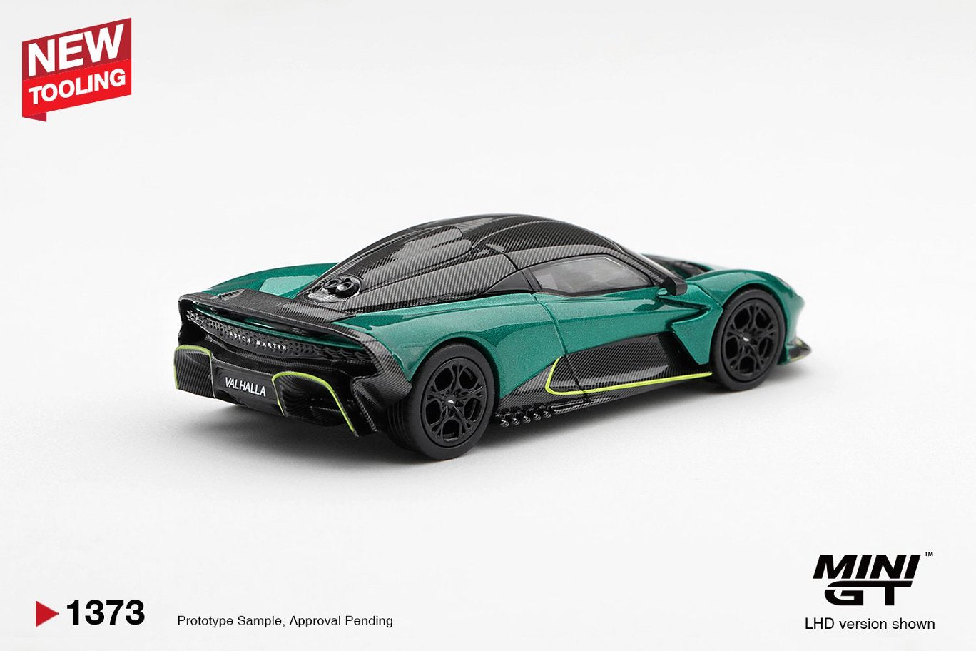 1/64 Aston Martin Valhalla Podium Green - Mini GT - MGT01373