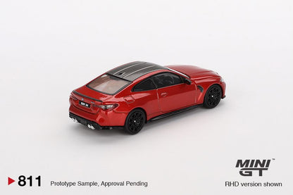 1/64 BMW M4 COMPETITION (G82) SAKHIR ORANGE (RHD) - MGT00811-R