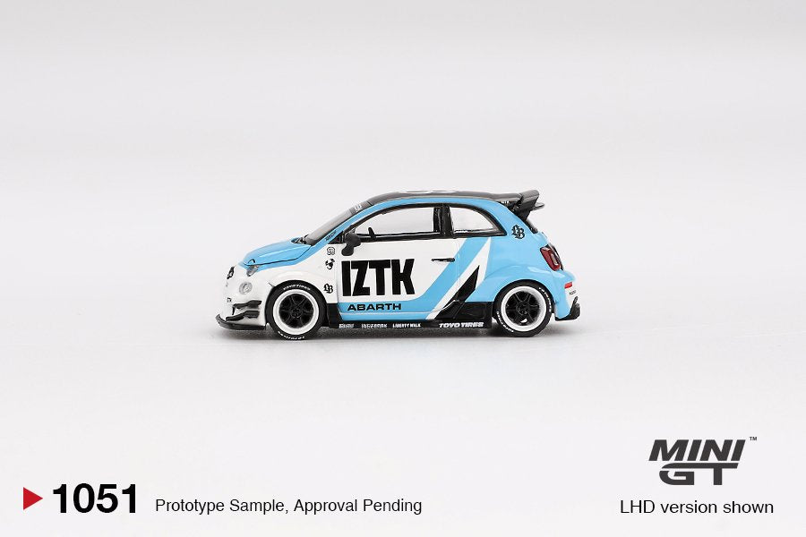 1/64 ABARTH 595 LB-WORKS X ABAS WORKS IZTK (LHD) BLISTER PACKAGING - MGT01051-BL