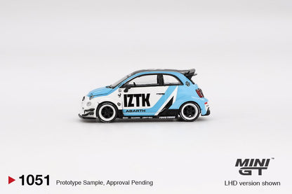 1/64 ABARTH 595 LB-WORKS X ABAS WORKS IZTK (LHD) BLISTER PACKAGING - MGT01051-BL