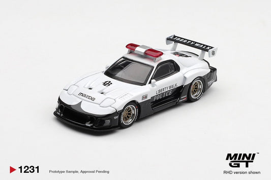 1/64 MAZDA RX-7 LB-Super Silhouette Police - Mini GT - MGT01231