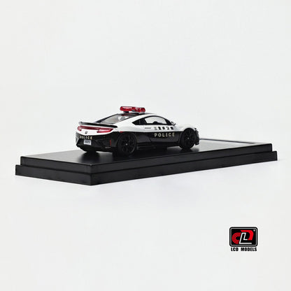 1/64 Honda NSX Police - LCD Models - LM64001-BW