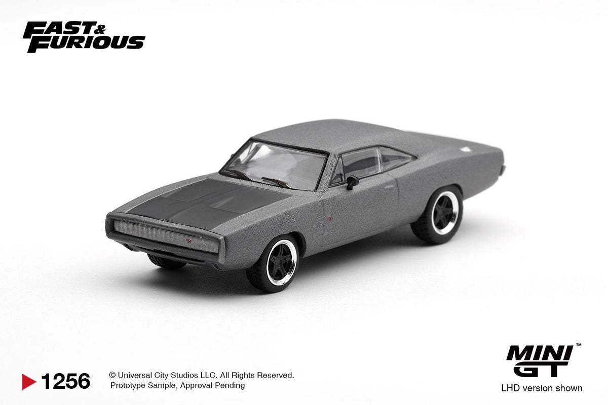 1/64 Dodge Charger "Fast Five" Dominic Toretto - Mini GT - MGT01256-BL