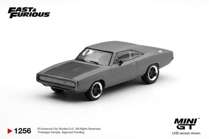 1/64 Dodge Charger "Fast Five" Dominic Toretto - Mini GT - MGT01256-BL