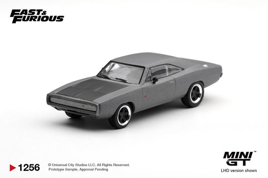 1/64 Dodge Charger "Fast Five" Dominic Toretto - Mini GT - MGT01256-BL