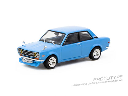 1:64 Datsun 510 Light Blue - T64R-052-LB