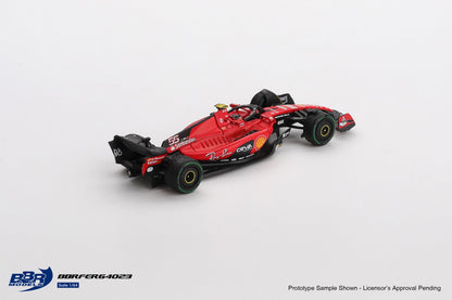1:64  FERRARI SF23 NO.55 C.SAINZ 2023 MONACO GP - BBR Models - BBRFER64023