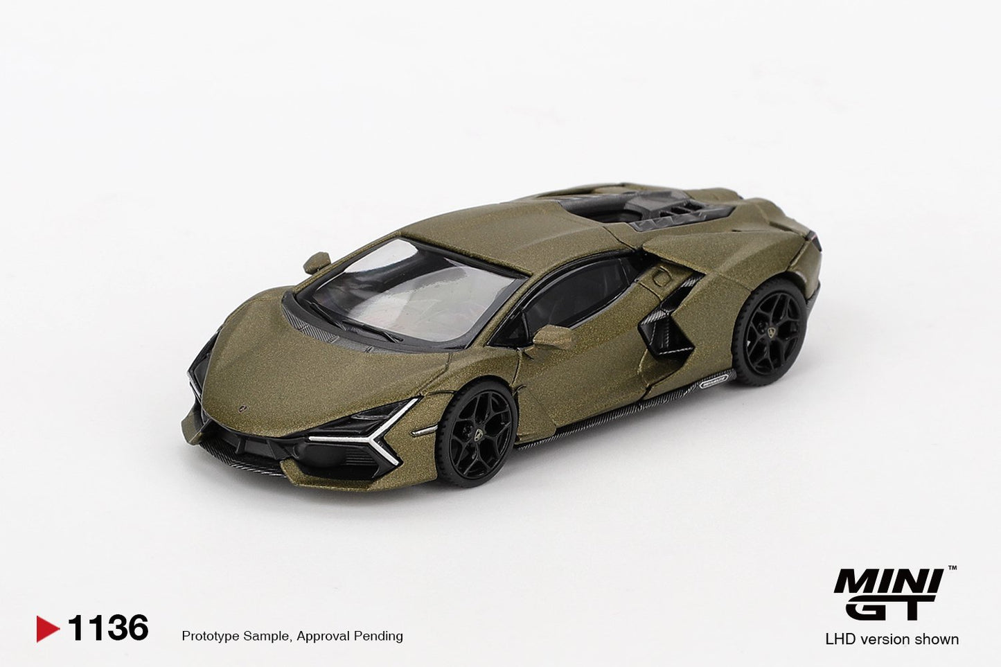1/64  LAMBORGHINI REVUELTO VERDE GEA MATTE (RHD) - MiniGT - MGT01136