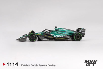 1/64 ASTON MARTIN AMR24 NO.18 LANCE STROLL 2024 F1 2024 CANADIAN GP - MGT01114