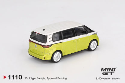 1/64 VOLKSWAGEN ID.BUZZ CANDY WHITE/POMELO YELLOW(LHD) - MGT01110