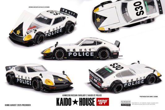 1/64  Nissan Fairlady Z Kaido GT Police - MGTKHMG208