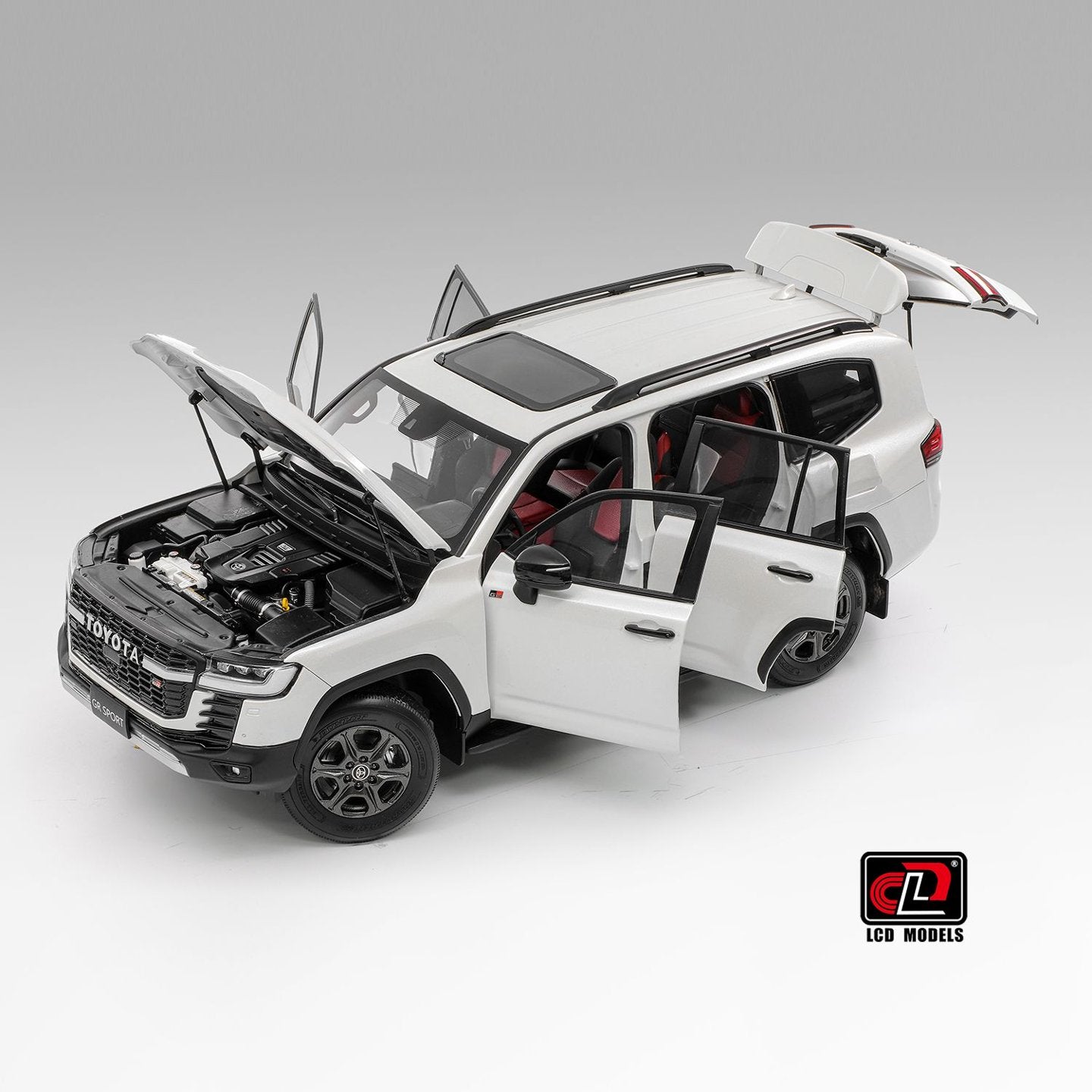 1:18 Toyota Land Cruiser 300-GR Sport - LCD Models - 4 colour options **Pre order**