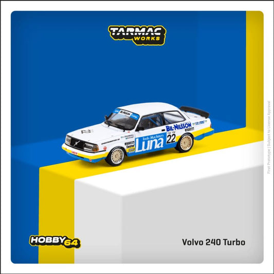 1/64 VOLVO 240 TURBO ETCC ZOLDER 1984 WINNER U.GRANBERG/R.L.KVIST - Tarmac - TCT6405084ETC22