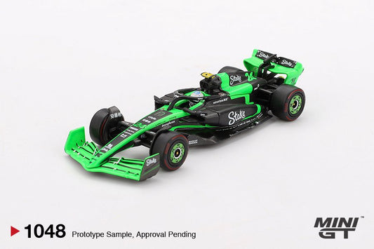 1/64 KICK SAUBER C44 NO.24 GUANYU ZHOU 2024 F1 2024 CHINESE GP BLISTER PACKAGING - MGT01048-BL