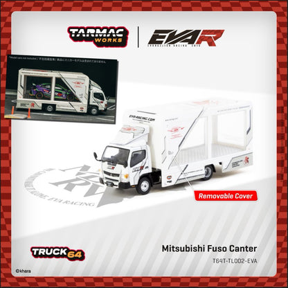 1/64 Mitsubishi Fuso Canter EVA Racing - Tarmac Models - T64T-TL002-EVA
