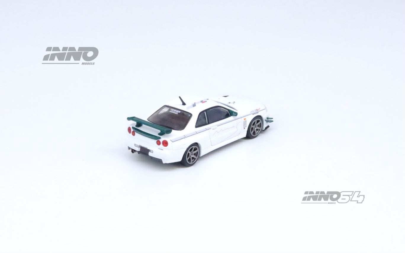 1/64 NISSAN SKYLINE GT-R (R34) V-SPEC Tuned by "MINE'S" - IN64-R34VS-MINES