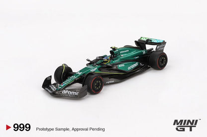 1/64 ASTON MARTIN AMR24 NO.14 FERNANDO ALONSO 2024 F1 2024 BAHRAIN GP BLISTER PACKAGING - MGT00999-BL